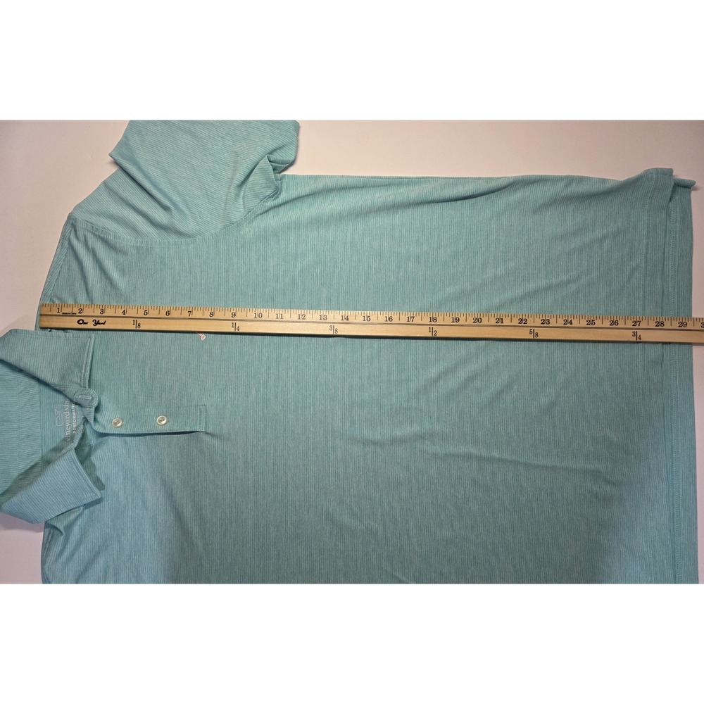 Vineyard Vines Mens Size‎ L Green Short Sleeve Polo Shirt - Picture 8 of 9